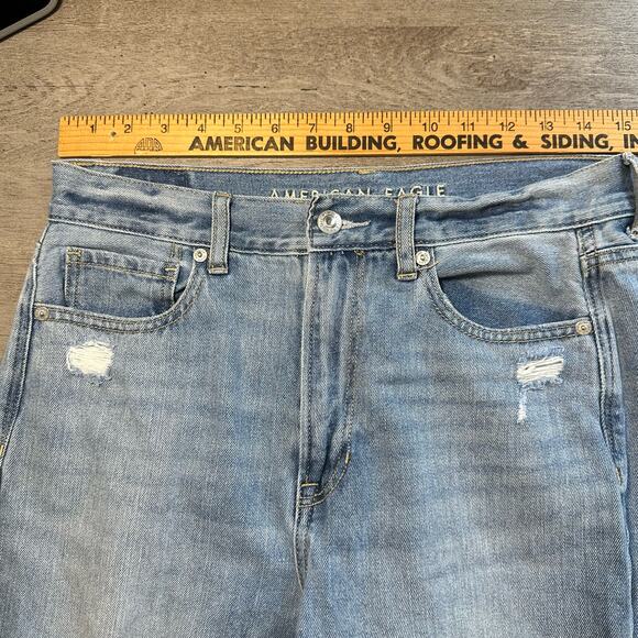 American Eagle Mom Jeans 6 Distressed - Picture 11 of 14